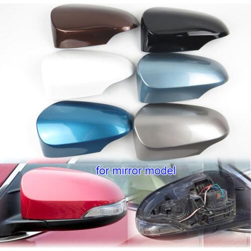 Car Rearview Mirror Cover Mirror Case Housing Shell For Toyota Camry 2012-2017 Mirror Accessories