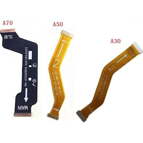 10PCS Main Motherboard Connector SUB Board Flex Ribbon Cable For Samsung A10 A20 A30 A50 A7 2018 A750 A750F A920 A920F