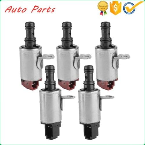28500-PRP-004 5pcs Car Transmission Solenoid for Honda Accord 2003-2012 for Honda Crosstour 2012-2015 for Honda CR-V Element