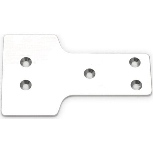 12428-0364 Front Bottom Protection Aluminum Sheet for Wltoys 12428 12423 12628 12429 RC Car Spare Parts