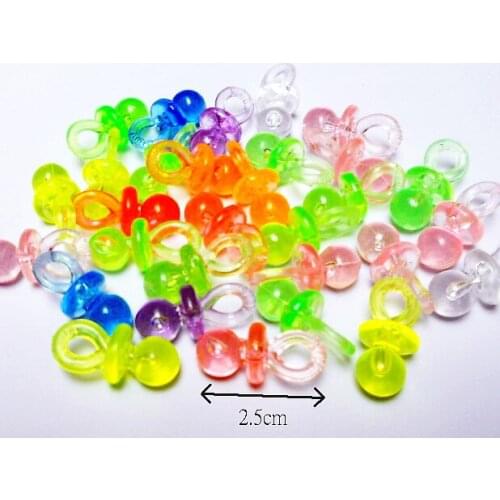 10pc Shooter Bead Charms Fashion Girl Kids Jewelery Chip Necklace Vintage Cake Top Decoration DIY Home Craft