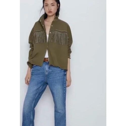 Женские джинсовые куртки CHAXIAOA China At AliExpress