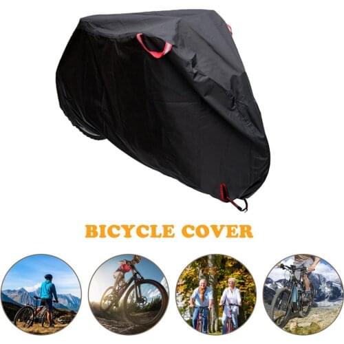 Bicycle Cover Waterproof Lock Hole Design Bike Protective Cover Rain Snow Dust Fit For MTB Road Bike Electric And Bicycle