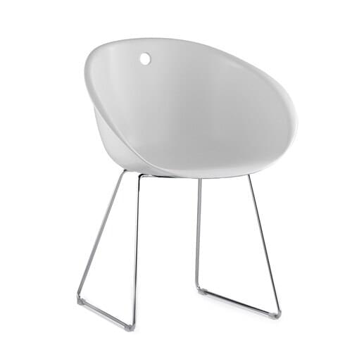 Minimalist Modern Design plastic acrylic classic Dining Chair with Metal Leg Fashion Famous Design Chair Dining Room Furniture