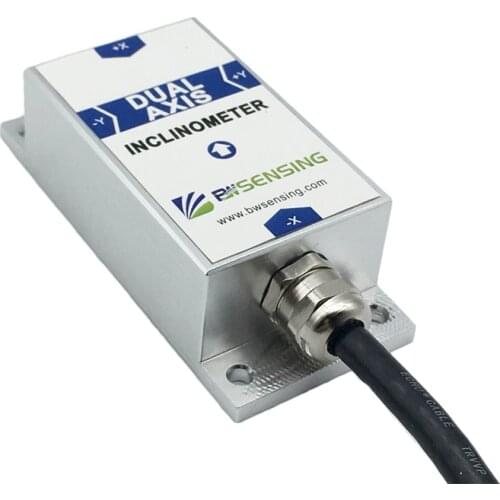 LIS341 RS232 / TTL (Option) Tilt Angle Sensor Voltage Dual Axis Inclinometer Accuracy 0.1 Resolution 0.01 Voltage Switch Output