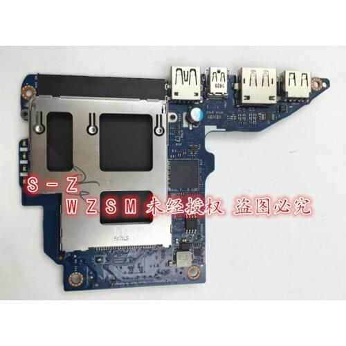 NEW Original For HP ZBook 17 G2 Express Card Assembly USB board VBK10 LS-9371P 737733-001 100% tested ok 1 order