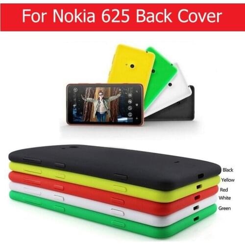 Genuine rear cover for Nokia 625 back battery door housing for Microsoft lumia nokia 625 back cover case + 1pcs screen film free