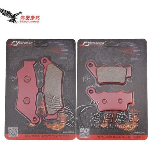 Motorcycle Front / Rear Brake Pads For YAMAHA XT660 R XT660R XT 660 R 2004 2005 2006 2007 2008 2009 2010 2011 2012 2013-2016