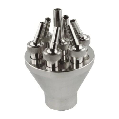 304 Stainless Steel Adjustable Flowers Spray Sprinkler Style Stylet Interlobule Pool Fountain Nozzle