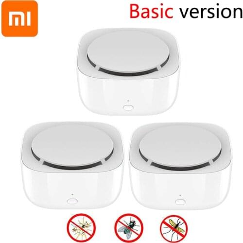 New Xiaomi Mijia Mosquito Repellent Killer basic version No Heating Fan Drive Portable Insect Repeller Timing Function Repellent