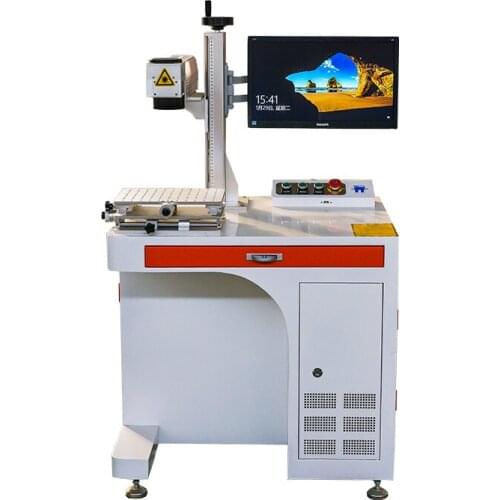 20w fiber laser marking laser engraving machine/ mini jewelry laser marker