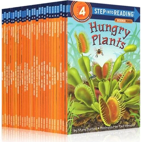 27 Books 4-12 year Childrens English Learning textbook early education book english Picture Books Step into Reading grade 4