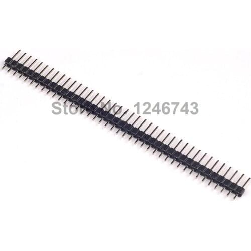 40PCS 40 Pin 2.54mm Male Single Row Pin Header Strip PCB