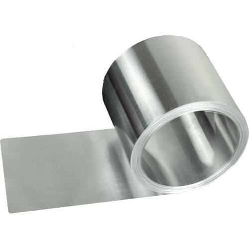 1060 0.2mm Aluminum Strip Aluminium Foil Thin Sheet Plate DIY Metal Material Washer Wall Thickness Aluminum Tape