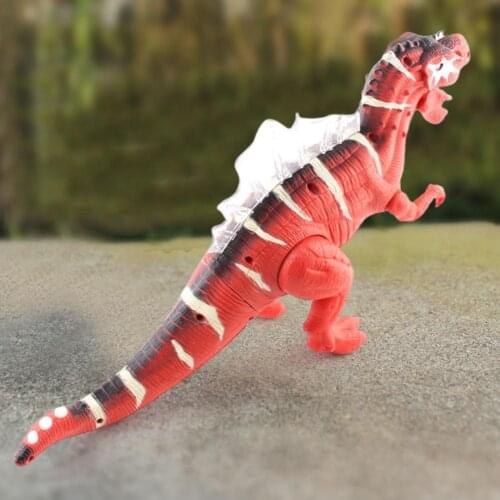 Dinosaur Toys Interaction Ability Walkable Plastic Light Up Dinosaur Toys for Kids