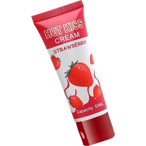 50ML Fruit Flavor Intimate Lubricant for Anal Vagina Sex Water Soluble Lubrication Massage Oil Anal Lube Sex Toys for Woman