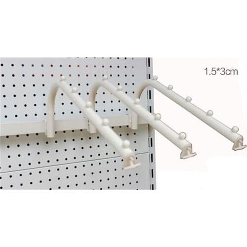 Goose neck Metal coating process shelf hook garment hanger coat display hook holder display rack shelf storage organizer hook