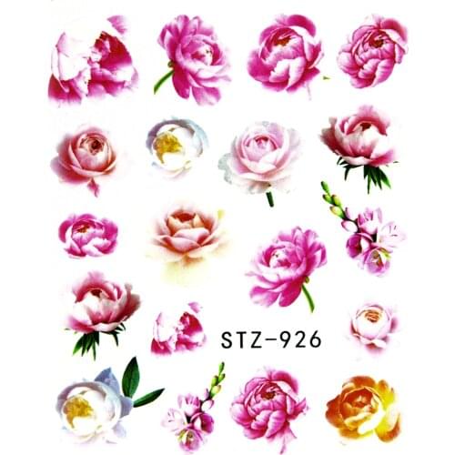 Stickers For Nails Nail Decals Transfer Nails Nail Sticker Stickers Decals Stickers Flower Nail Water Decals Flowers Stickers