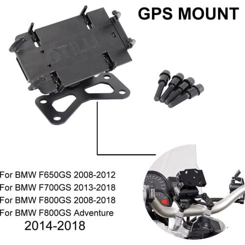 NEW Navigation Bracket Motorcycle For BMW F650GS F700GS F800GS F 800 GS Adventure GPS Navigator USB Charging Phone Holder