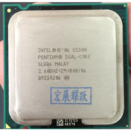 PC computer Intel Pentium Processor E5300 Dual-Core CPU LGA 775 100% working properly Desktop Processor