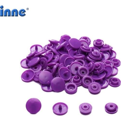 T5 Plastic Snaps Button Fasteners 20/50/100/150Sets Bag Folder Dark Buckle Resin Garment Accessories For Baby Clothes