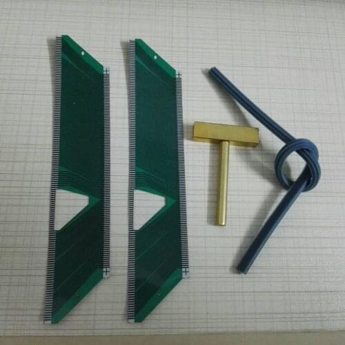 2PCS Ribbons Dashboard Flat Connector For SAAB 93 9-3 Sid1 Sid 1 95 9-5 Dead Missing Pixel Repair/T-Iron 22V Tip