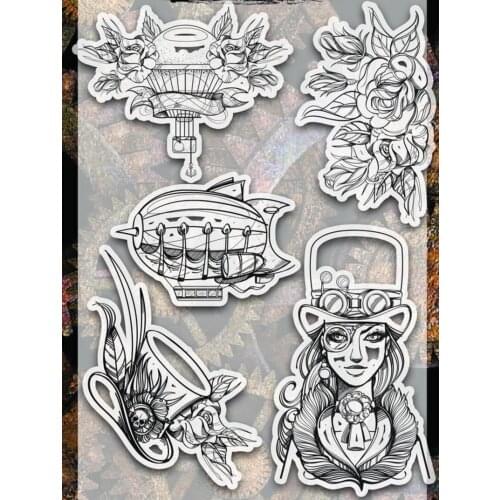 GIRL flower god Transparent Clear Stamp for DIY scrapbooking seal Card Making C614