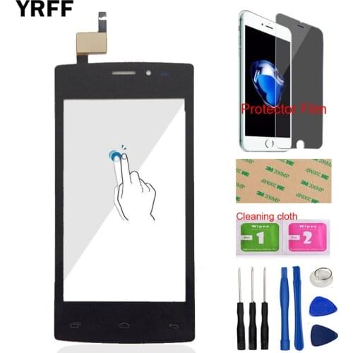 4'' Mobile Phone Lens Sensor Front For Tele2 mini Touch Screen Touch Digitizer Panel Glass Tools Free Protecotr Film