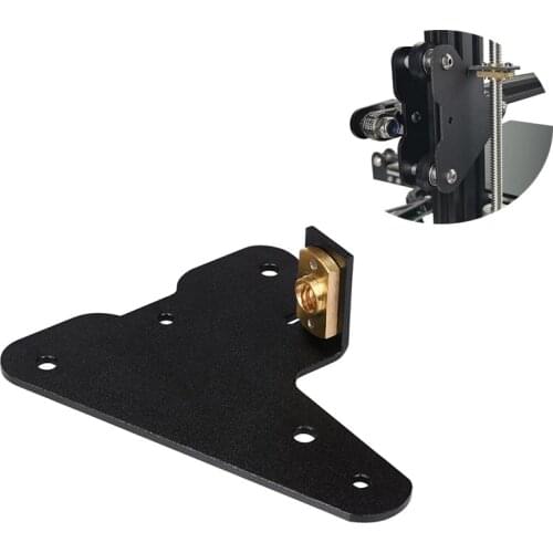 3D printer parts Aluminum dual Z-axis back Passive Block Plate Lead Screw Bracket For CREALIT Cr-10 Ender-3 Ender-3 Pro Printer