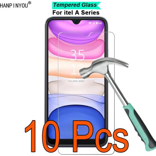 10 Pcs/Lot For itel A48 A26 A37 9H Hardness 2.5D Ultra-thin Toughened Tempered Glass Film Screen Protector Guard
