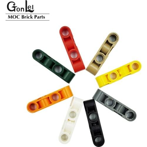 10Pcs/lot High-Tech Beams Special 1x4 Open Center Thick Parts MOC Building Blocks Bricks DIY Toys Compatible with 32449