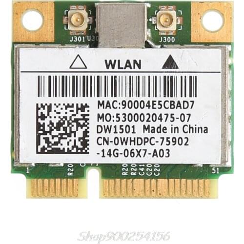 150M Wireless Wifi Mini PCI-E Card For Dell DW1501 0K5Y6D Broadcom BCM94313HMG2L S21 20 Dropshpping