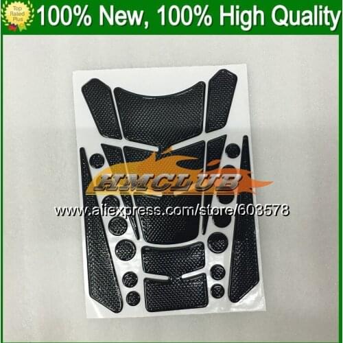 3D Carbon Fiber Tank Pad For KAWASAKI NINJA ZZR 250 1990 1991 1992 ZZR250 1993 1994 1995 98 1999 CL192 3D Gas Cap sticker decals