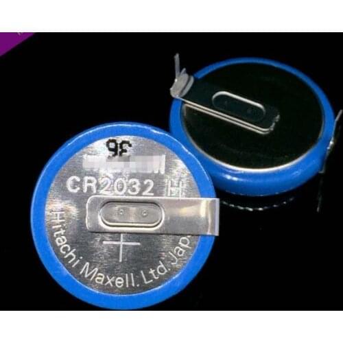 5PCS~10PCS Button Battery CR2032H High Capacity Button Battery with solder leg CR2032