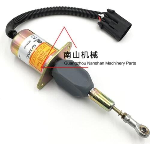Free shipping for Excavator R275/300/305/335 -5 -7 -9T flameout solenoid valve 3939019 flameout switch