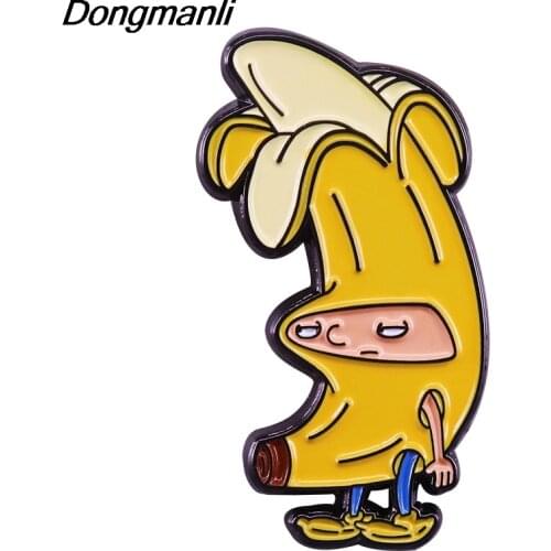 LT279 Cute Funny Enamel Pin Anime Icons Manga Brooches Bag Lapel Pin Cartoon Holiday Badge Jewelry Gift for Kids Friends