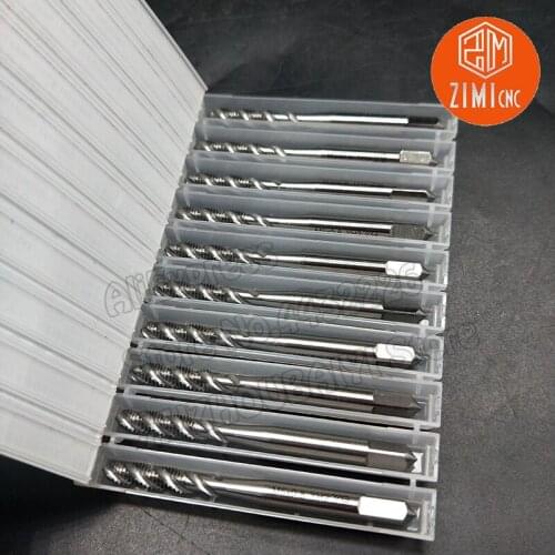 Thread Cutting M5*0.8mm Spiral Tap for machining Aluminum Tapping 5mm diameter Hand Tool Threading Tool Screw Tap Drill
