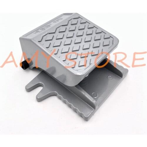 Foot Press Control BSPP 1/4" Threaded 2 Way 2 Position One Inlet One Outlet Air Pneumatic Foot Pedal Valve Switch FV-02