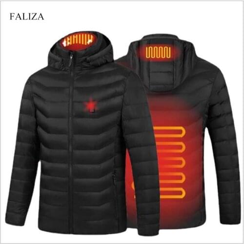 NUONEKO Men's Parkas With A Hood