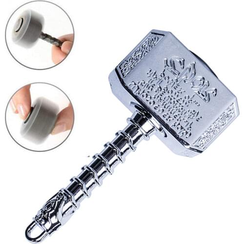 Updated Version Hammer Shape Fidget Spinner Cool Metal Hand Spinner Portable Stress Relief Toys Gift for Children Adult