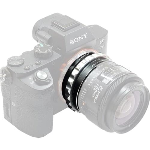 K&F CONCEPT Camera Lens Mount Adapter Ring for for Nikon G mount lens to Sony E NEX a5000 A7II A7R a6400 a73 a7R3