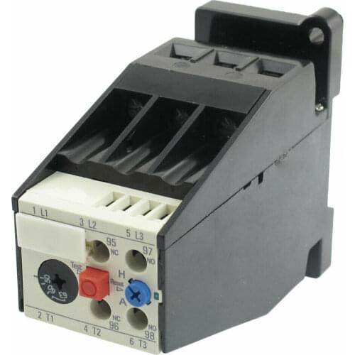 AC 50A - 63A Motor Protection Thermal Overload Relay 1 NO 1 NC