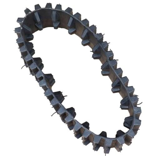 Snowmobile Caterpillar Robot Tracks Snow Blower Rubber Tracks