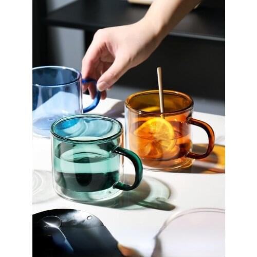 Double wall glass skull cup Transparent wine whisky tea coffee water mug drinks glass reusable Tool bar accessories 25-250ml