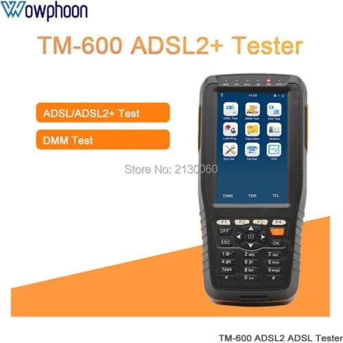 TM-600 ADSL2 + Tester ADSL Tester With DMM Test Function