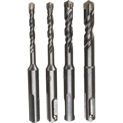 1pc 110mm Crosshead Drill Bit Twist SDS Plus Masonry Twin Spiral Hammer Drill Bits Woodworking Electric Drilling Tool 5/6/8/10m