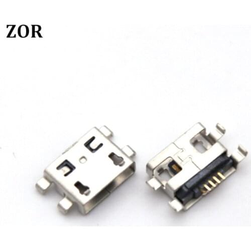 10pcs Micro USB jack socket Charging Port for Xiaomi Hongmi Red Mi Note Connector Charger 5pin B type Female replacement repair