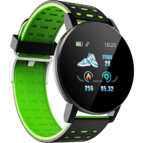 119Plus Smart Watch Heart Rate Smart Bracelet High-Definition Touch-Screen IP67 Waterproof in Stock