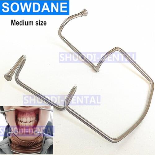 3pcs/4pcs Dental Retractor Mouth Gag Full Mouth Retractor Oral Care Mouth Opener Stainless Steel Medium