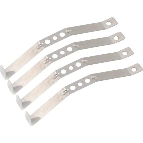 4 Pieces Metal Leaf Spring Suspension For WPL B14 B24 C14 C24 Truck